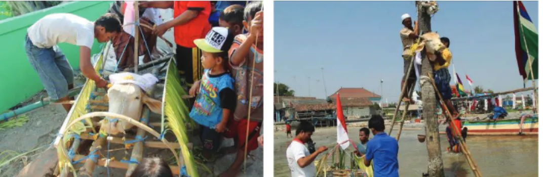 Gambar 3. Sesaji Kepala Sapi