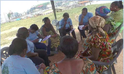Figure 3. Stakeholder meetings in Elmina 