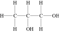 Gambar 5. Struktur molekul propilenglikol (Rowe dkk., 2006)