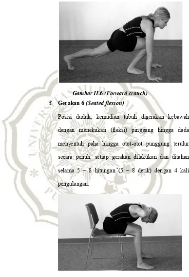 Gambar II.6 (Forward crouch) 