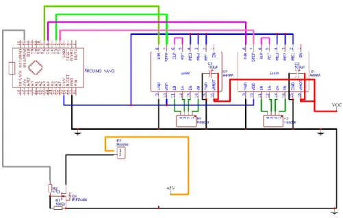 Gambar 12. Skema Rangkaian elektronik lengkap 