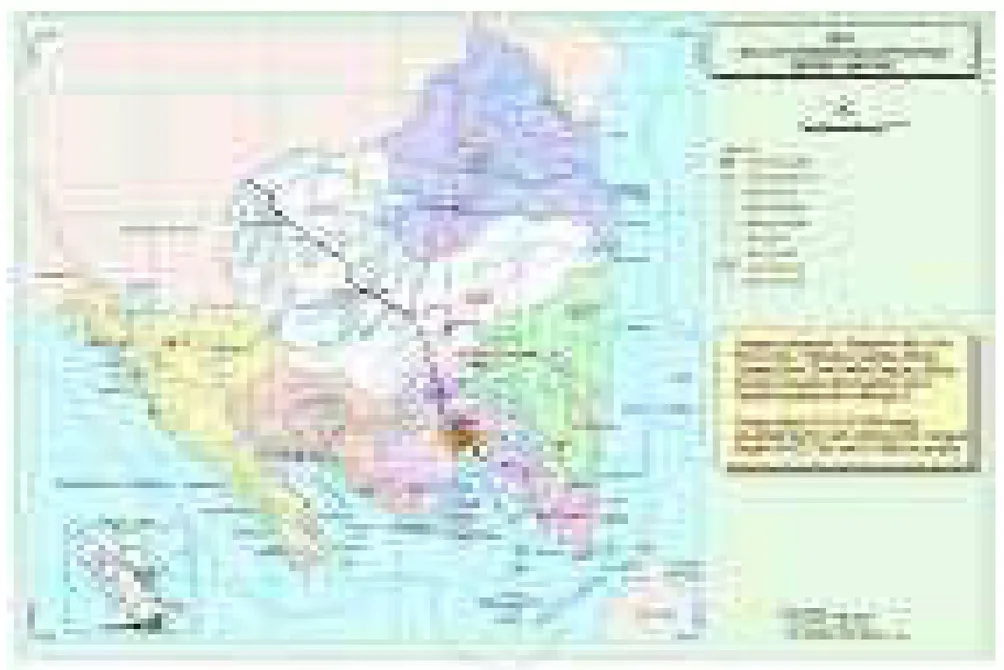 Gambar 1.Peta wilayah perencanaan strategis Pesisir Lampung.