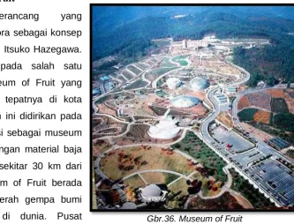 Gambar.33. Kawasan Museum of Fruit 