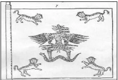 Gambar 2. Bendera Garuda E, dari Kerajaan Bone.