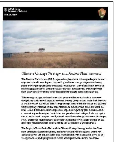 Figure 18. Report: NPS Climate Change Action Plan (NPS 2012b). http://www.wilderness.net/toolboxes/documents/climate/2012_NPS-CCRPActionPlan.pdf