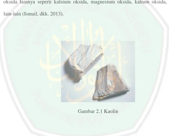 Gambar 2.1 Kaolin 