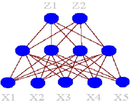 Gambar 5. Struktur Jaringan Syaraf Buatan