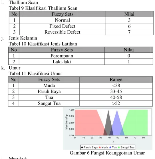 Tabel 9 Klasifikasi Thallium Scan 