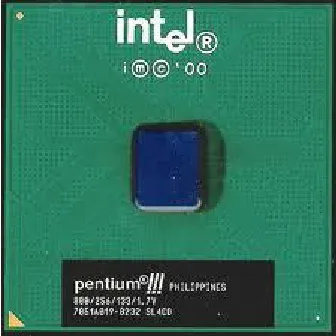 Gambar 1.5 Bentuk Intel Pentium III Internet Streaming SIMD 