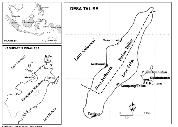 Gambar 1. Peta Lokasi Desa Talise