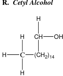 Gambar 6. Struktur asam stearat (Anonim, 2011b)