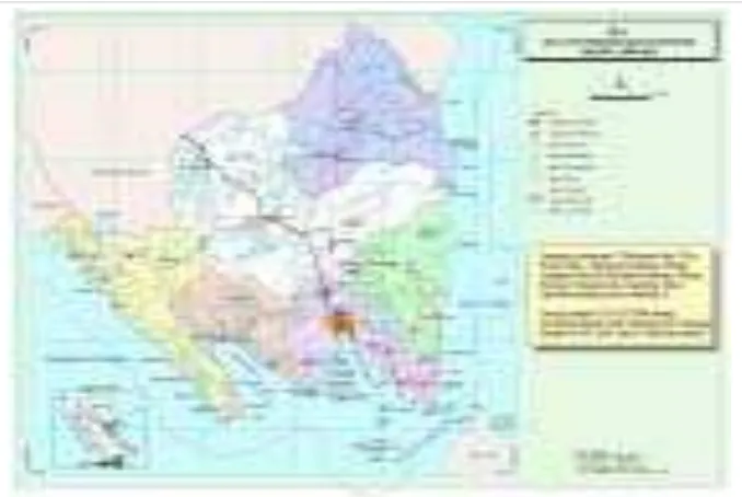 Gambar 1.Peta wilayah perencanaan strategis Pesisir Lampung.