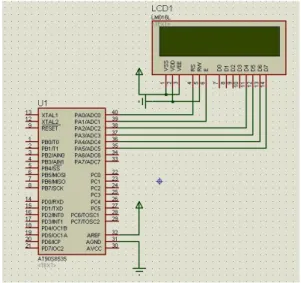 Gambar 6. Diagram Rangkaian Driver Relay Inverter pada  Mikrokontroller 