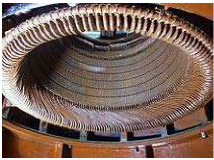Gambar 2.6 Stator Generator Sinkron 