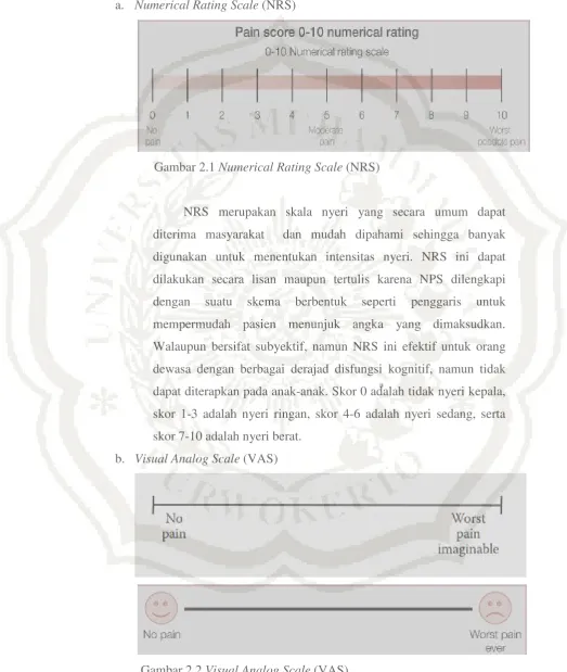 Gambar 2.1 Numerical Rating Scale (NRS) 