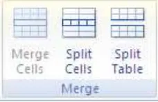 table headings, the rows you have chosen will automatically be inserted at the top of each new page the table spreads onto