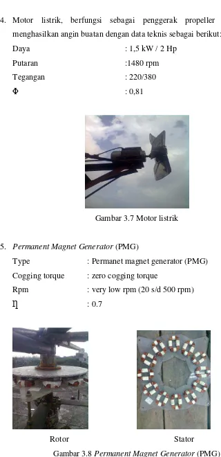 Gambar 3.8 Permanent Magnet Generator (PMG) 