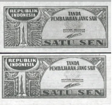 Gambar 1. Oeang Republik Indonesia, sumber:www.uang-kuno.com