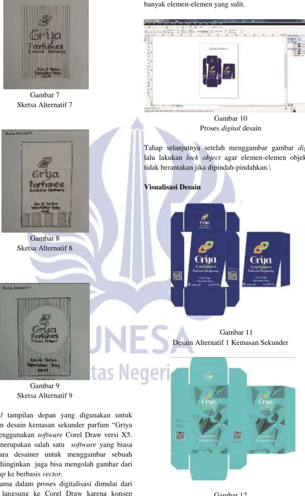 Gambar 10  Proses digital desain 