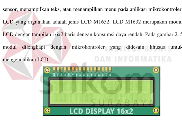 Gambar 2. 5 LCD 16x2  2.7  Sprayer 