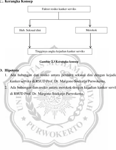 Gambar 2.3 Kerangka konsep 