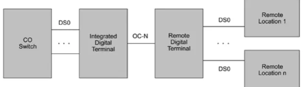 Gambar 2.5 Digital loop carrier 