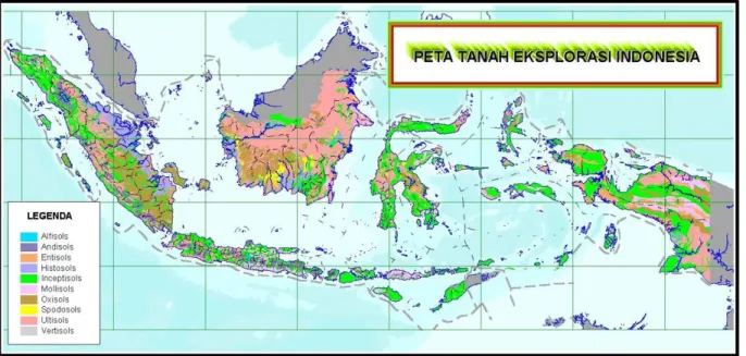Table 1.  Level of soil map and soil map unit in Indonesia 