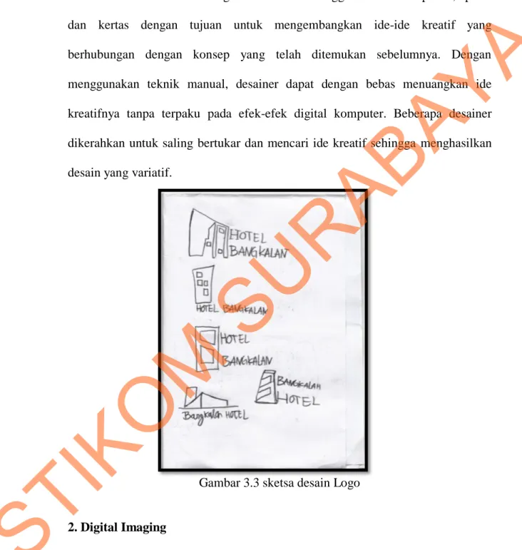 Gambar 3.3 sketsa desain Logo 