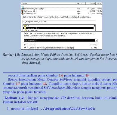 Gambar 1.7 pada halaman 43. Tampilan menu dapat diatur melalui menu Misc,