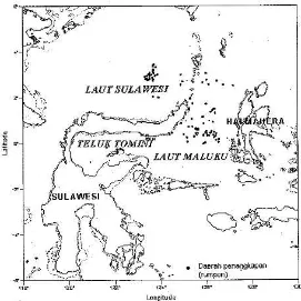 Figure 2. 2 Fishing Ground on Sulawesi Sea and Maluku. 