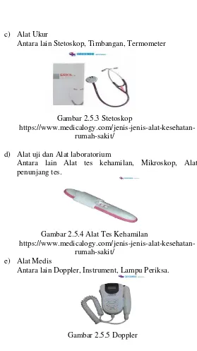 Gambar 2.5.3 Stetoskop 