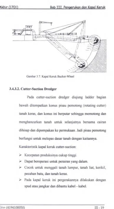 Gambar 3. 7. Kapal Keruk Bucket-Wheel 