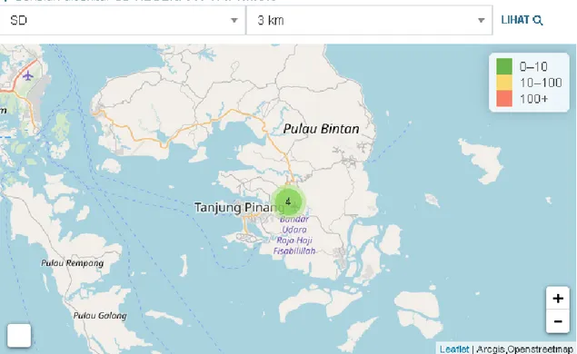 Gambar 2. Lokasi SDN 11 Tanjungpinang Timur 