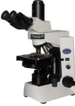 Gambar 1. Mikroskop Trinokuler