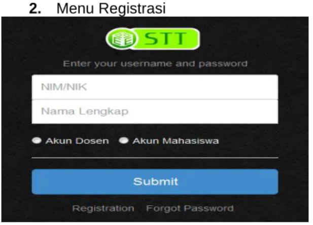 Gambar 6. Halaman Registrasi 
