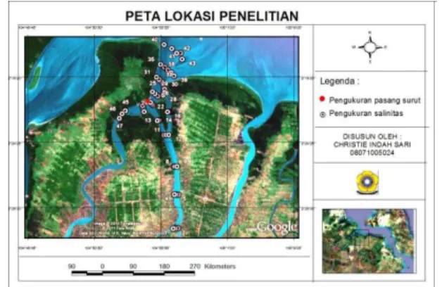 Gambar 1. Peta Lokasi Penelitian 