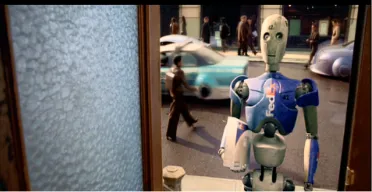 Gambar 1. Robot yang menjadi kurir