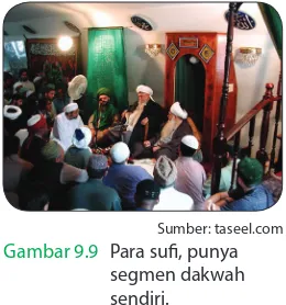Gambar 9.9 Para sufi, punya 