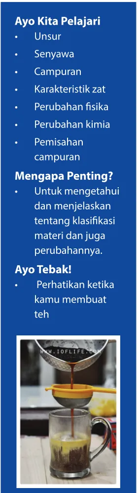 Gambar 3.1 Menyaring teh