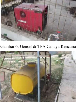 Gambar 7. Tangki penampung biogas 