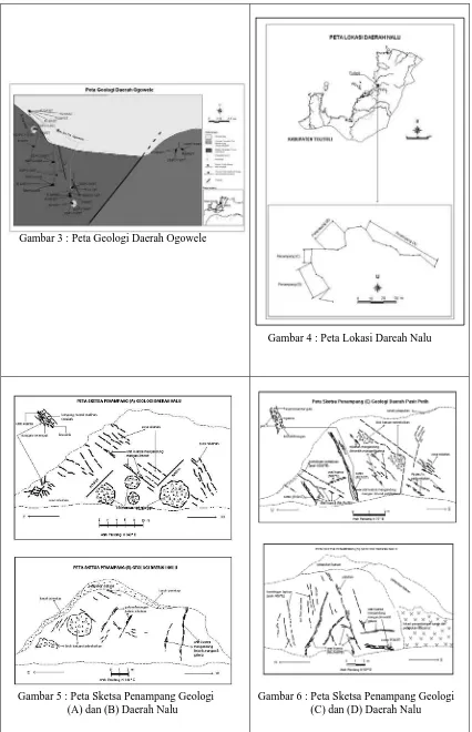 Gambar 3 : Peta Geologi Daerah Ogowele 