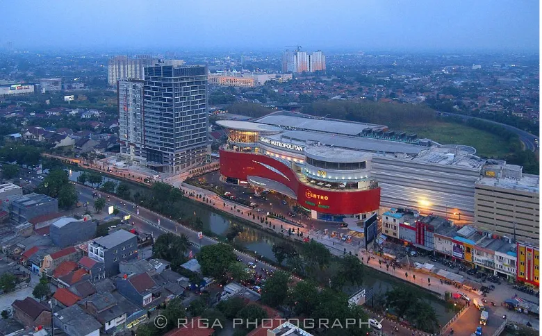 Gambar 2. Aeriral view Kota Bekasi