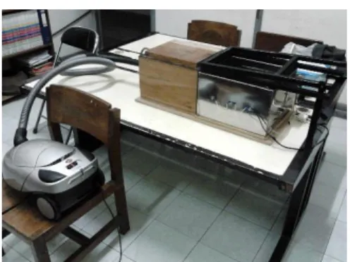 Gambar 3. Mesin Vacuum Forming yang digunakan 