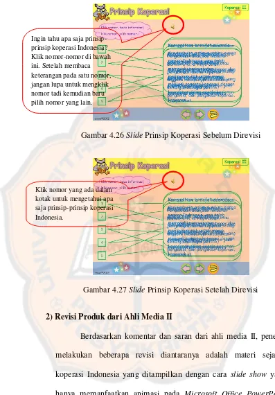 Gambar 4.26 Slide Prinsip Koperasi Sebelum Direvisi 