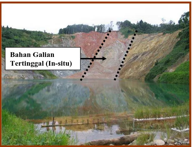 Gambar  4.    Daerah Prospek mineralisasi emas di Gosowong, Maluku Utara. 