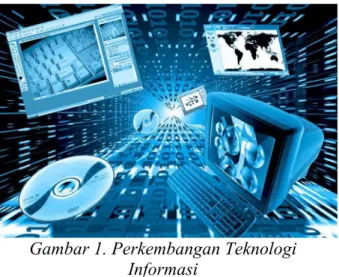 Gambar 1. Perkembangan Teknologi  Informasi