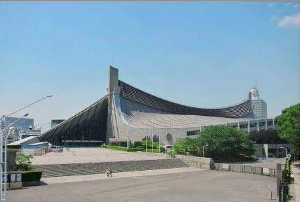 Gambar : Yoyogi National Gymnasium dibangun pada 1964 