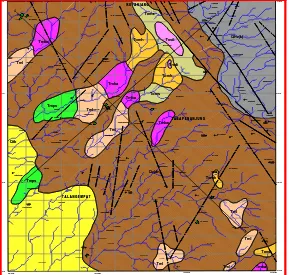 Tabel 1. Kolom stratigrafi Cekungan Bengkulu (Gafoer, dkk., 1992)  