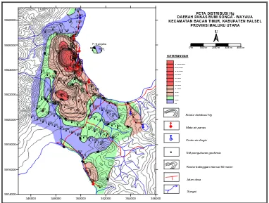 Gambar 5. Uji kandungan konsentrasi unsur terhadap diagram segitiga Na/1000-K/100 dan VMg 