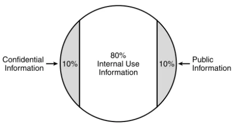 FIGURE 5.1 Information Classification Breakdown
